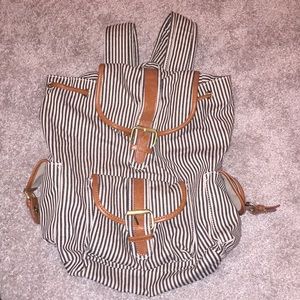 Stripped Backpack